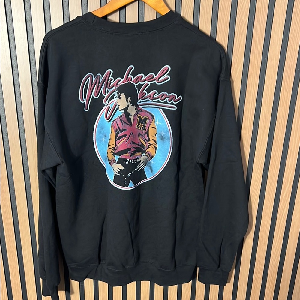 Michael Jackson Crewneck Sweater Sz M